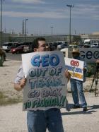 GEO Protester